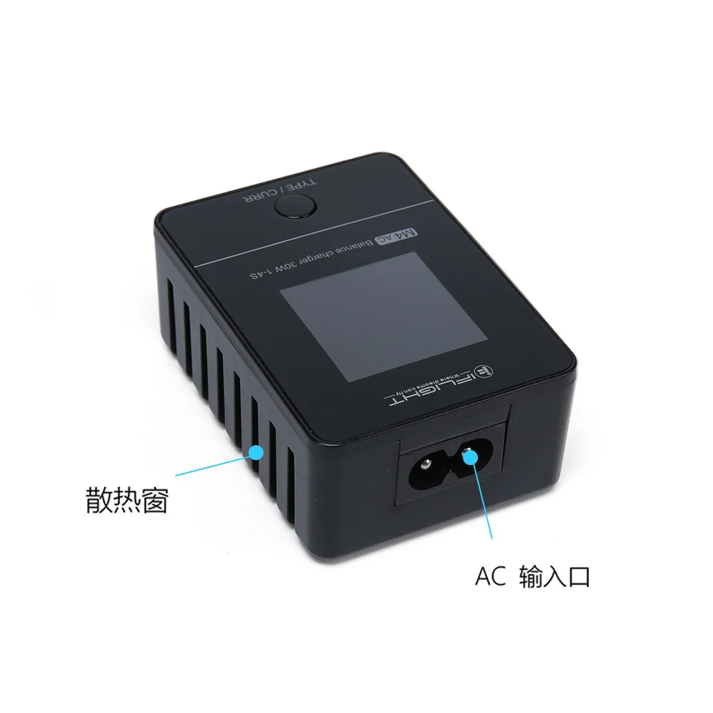 iFlight M4 AC Layout Battery Balance Charger - 30W for 2-4S battery /IPS Full Viewing Angle Display 100-240V FPV Drone Charger 12 undefined