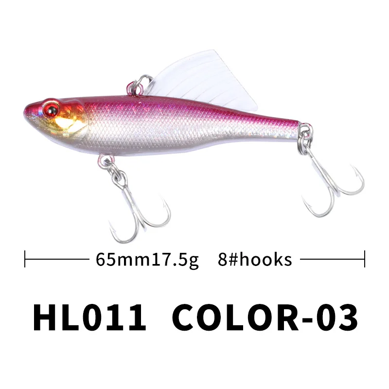 color-03 Рыболовные приманки Leurre soule Sandre Jig рыболовные Джиги Vib снасти виброхвост тонущий джигбейт Вибрация Vibe Vib приманка - Цвет: color-03