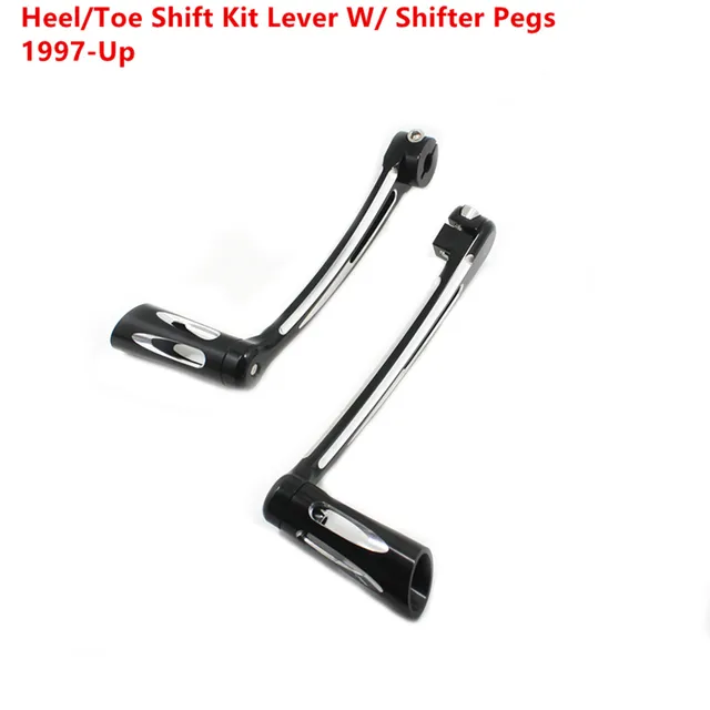 Heel-Toe Shift Lever With Peg For Harley Touring Models (Electra Glide, Road Glide, Road King) - Chrome Finish