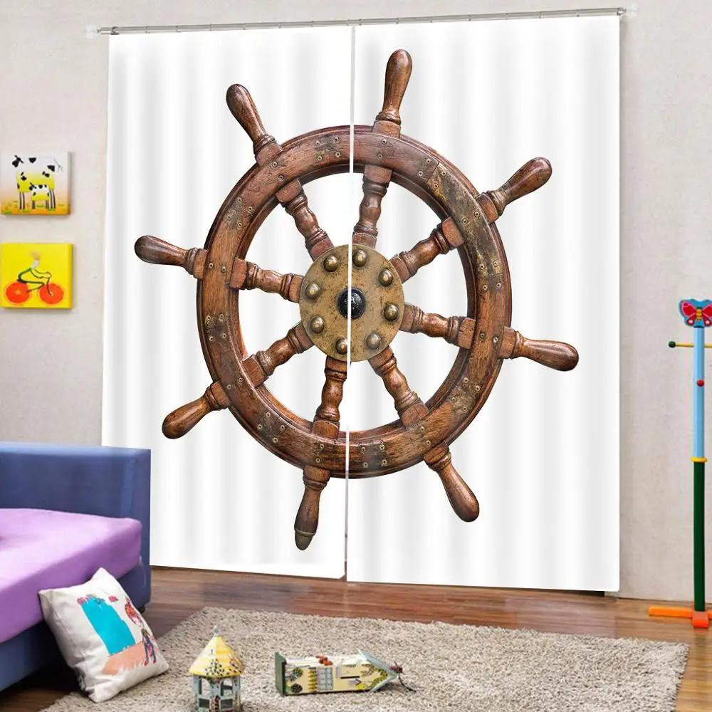 

3D Curtain custom European style for living room bedroom curtains blackout home drapes