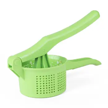 

Multifunctionl Potato Masher Ricer Press Mashed Crushing Potatoes Vegetable Tool Fruit Puree Maker Juicer Press F4I5