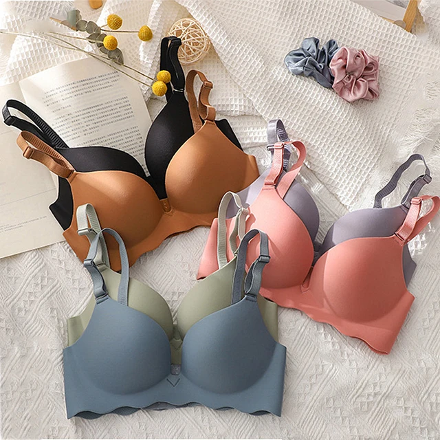 Seamless Sexy Bra Ladies Underwear Women Gather Anti-sagging No Steel Ring  Lady Brassieres Bras For Women Push Up Elastic Bra - Bra & Brief Sets -  AliExpress