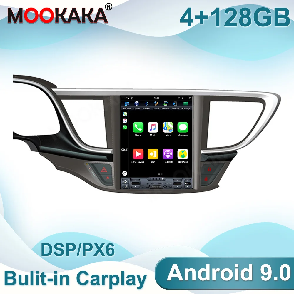

Android10.0 For Buick Excelle XT 2015 Car Multimedia Player GPS Navigation Audio Stereo Screen Head Unit Auto Radio DSP IPS