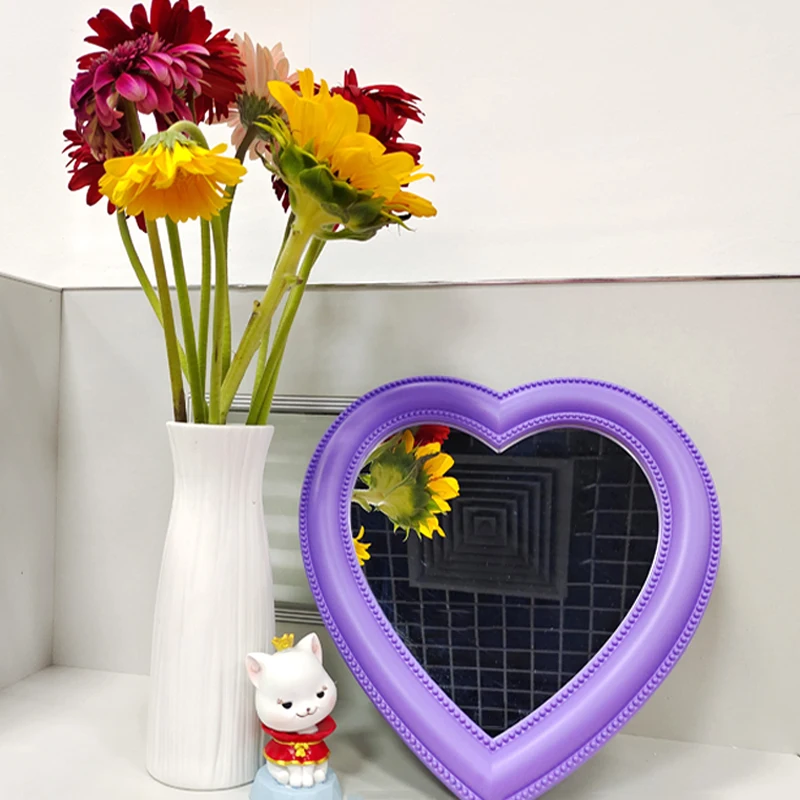 INS Trend Love настольное зеркало для макияжа настенное двойного назначения украшение