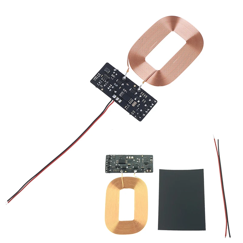 

Wireless Charging Standard Universal Wireless Charger PCBA Circuit Board with Coil DIY QI Wireless Receiver