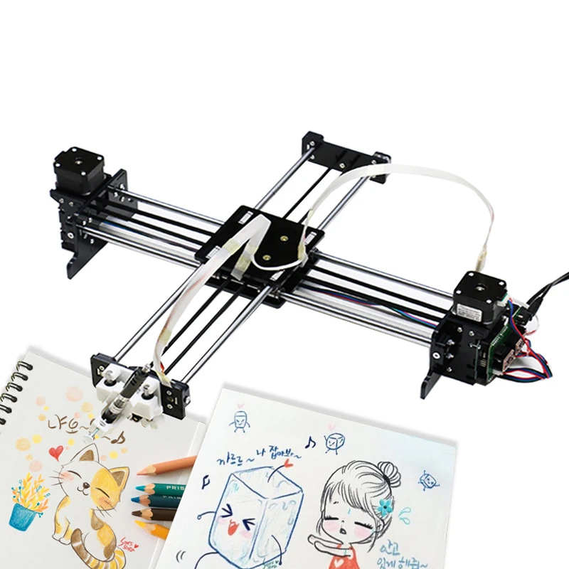 Drawbot ручка Рисование робот машина для письма надпись Corexy XY-плоттер роботизированная машина письмо машина для письма с UNO доска