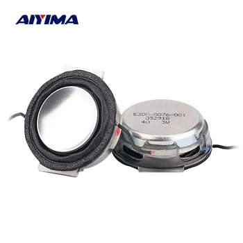 

AIYIMA 2Pcs 1Inch Full Range Mini Speaker 4 Ohm 3W Home Theater Bluetooth Speaker Power Music Crystal Frame Audio Loudspeaker
