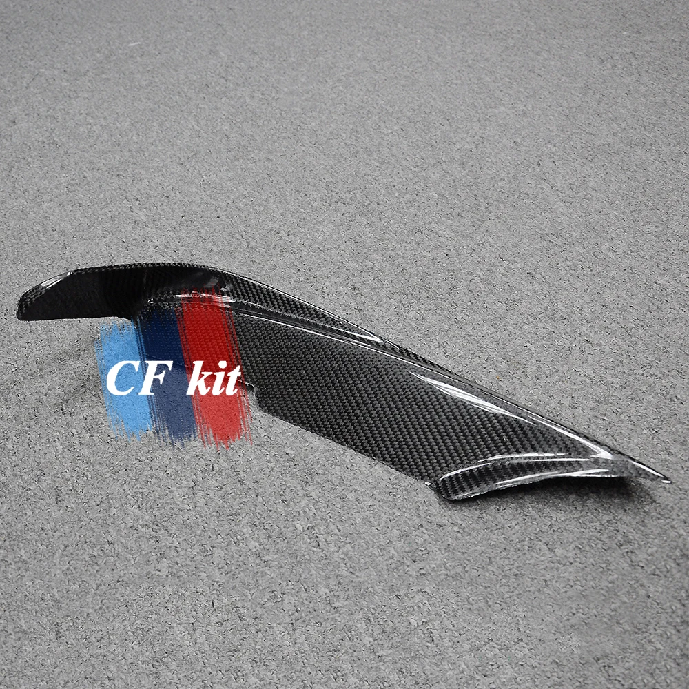 Передние канаты из углеродного волокна разветвители бампера для BMW F30 F31 M Sport Tech 13