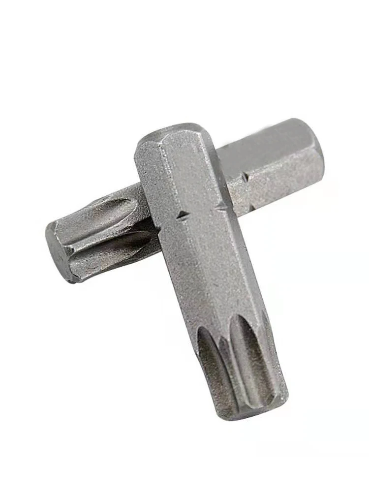 Screwdriver Set 1 Inch T6 T7 T8 T9 T10 T15 Torx Bit 1/4 Inch 6.35mm Hex Shank Electric Bits For Power Tools