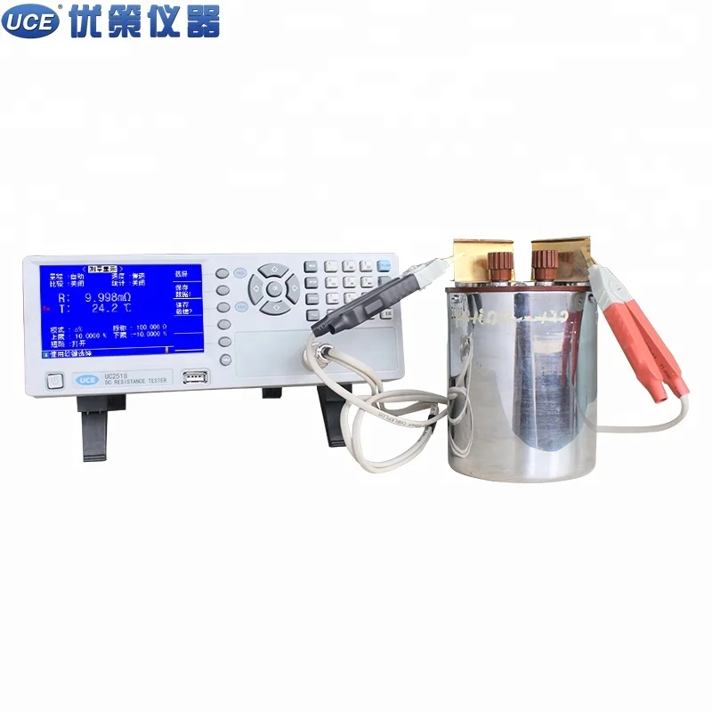 

UCE UC2517 DC Resistance Tester for Milliohm Micro Ohms UC2517A UC2517B UC2518 UC2518A
