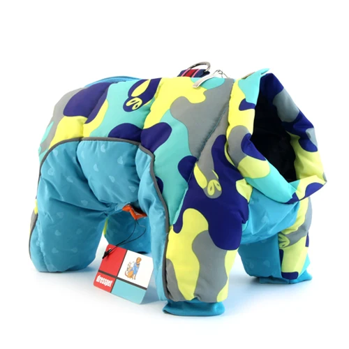 thumbnail image 1 of Ropa de invierno para perros pequeños, ropa cálida y reflectante para cachorros, disfraz de bulldog francés, abrigo mediano para chihuahua, chaqueta para perros, 1 of 5