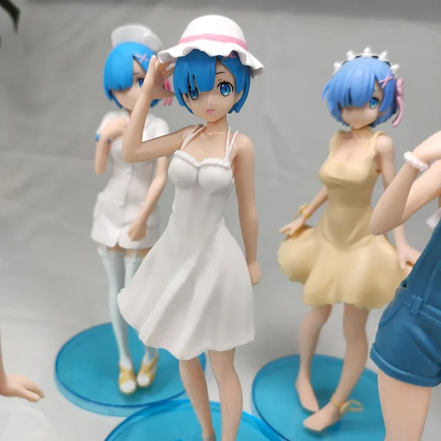 NEW 6 style 16.5cm Anime Re:Life In A Different World From Zero Rem Ram Maid Girl Figure PVC Action Figure Collection Model Toys 4