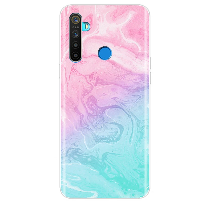 Silicone Case for Realme 5 5i 5Pro Case Bumper Luxury TPU Soft Silicone Case for OPPO Realme 5 Pro 5i 5S Soft Cases Coque Cover flip phone case