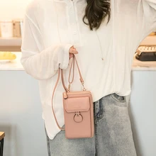 Модный женский клатч, кошелек, сумка через плечо, большая вместительность, на застежке, сумка для телефона, новинка, дизайнерская сумка через плечо для женщин, сумочка