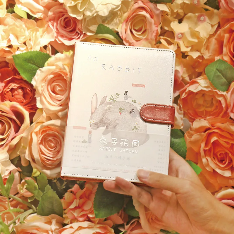 

Rabbit Garden Lovely Diary Book 196P Cute Free Note Diary Agenda Scheduler Gift