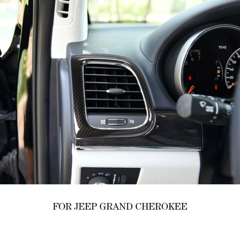Подходит для Jeep Grand Cherokee 2011+ 2 шт. автомобиля внутренняя сторона вентиляционное отверстие выход крышка отделка
