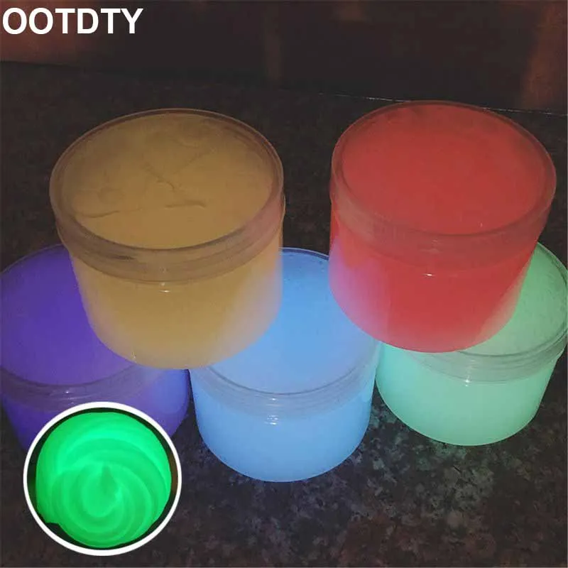 

1-3 Pcs Glow In The Dark Slime Grow Bigger After Stretch Magic Slime Kids Toy