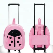 Рюкзак на колесиках для девочек, детский рюкзак на колесиках для школы, мультипликационный рюкзак с двойным использованием, рюкзак на колесиках для путешествий, рюкзак на колесиках, сумки для детей