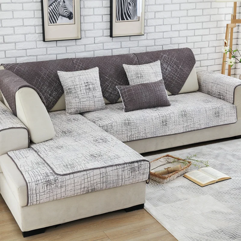 

Modern Cotton Sofa Cover Universal Sectional Couch Covers Set Armchairs Slipcovers copri divano fundas para sillones de living