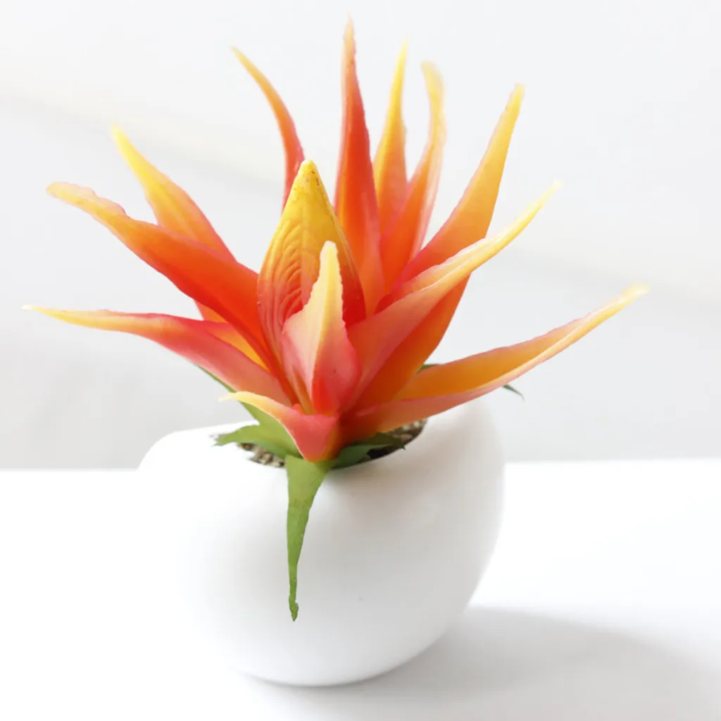 Магнит на холодильник бонсай искусственное суккулентное растение сообщение наклейка на холодильник 3D Прекрасный мультфильм цветок магнит на холодильник для дома Декор