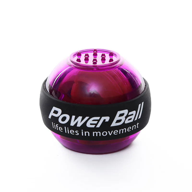 LED Wrist Ball Trainer Gyroscope Strengthener Gyro Power Ball Arm Exerciser Power ball Exercise Machine Gym Fitness Equipment