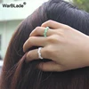 Fashion Women 3mm Thin Silicone Rings Heart-Shaped Wedding Rubber Bands Hypoallergenic Flexible Food Grade Silicone Finger Ring 6