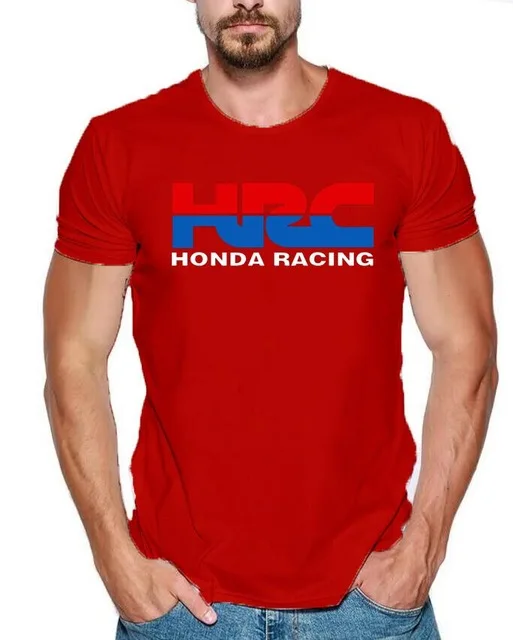 Мужская футболка с принтом HRC Racing, Модифицированная летняя футболка с коротким рукавом, HRC akrapovic, Футболка k