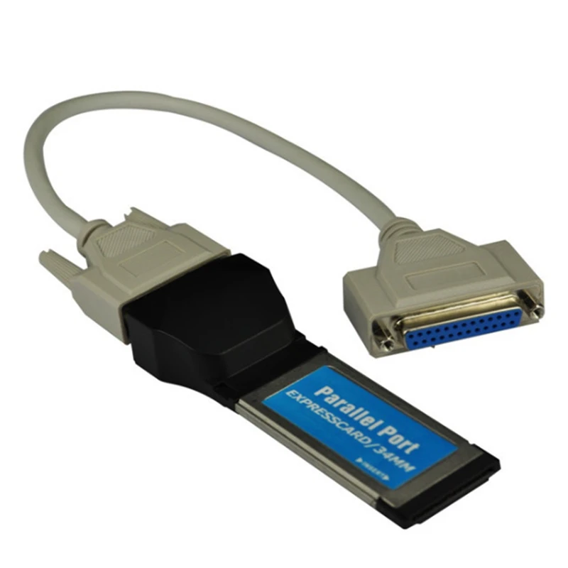 Parallel Port Express Card FOCX A017 Serial I/O Port to PCMCIA Express