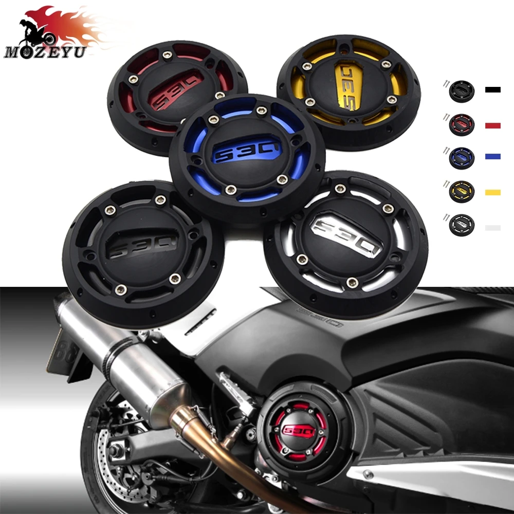 Мотоцикл CNC Алюминиевый Защита двигателя защитная крышка для YAMAHA T MAX 500 2004 2010 2011 530