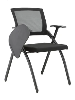 

Training chair with writing board folding chair one table stool meeting room chair student conference chair with table board