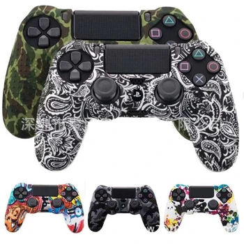 

Broodio dollar Soft Silicone protection Cases For Playstation 4 PS4 Controller cover For play station 4 Pro Slim Gamepad case