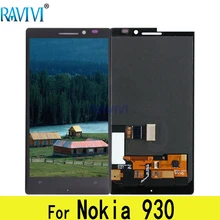 Ensemble écran tactile LCD AMOLED 5.0 de remplacement, 930 pouces, pour Nokia Lumia 930=