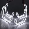 عيون ملاك LED لبي إم دبليو ، إكسسوارات مصابيح السيارة ، 3D ، DTM ، نمط LCI ، أكريليك ، E92 ، E90 ، E60 ، F30 ، F31 ، E82 ، F10 ، F11 ، x5 ، x6 ، e53 ، E70 ، E65