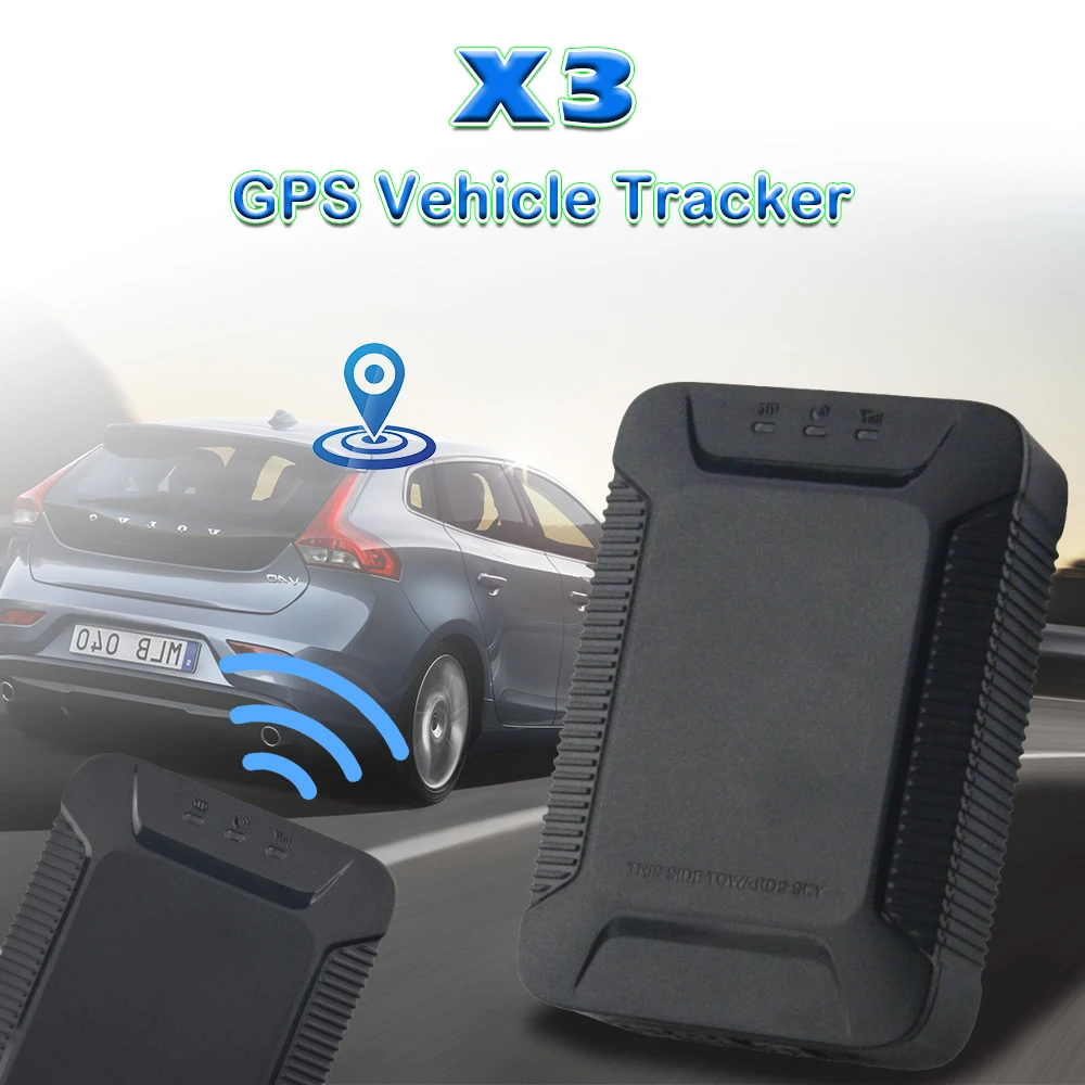 GPSCarTrackerX3VehicleTrackerLilionBatteryChargingProtection