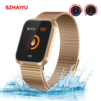 

Fitness Tracker Smart Watch Bluetooth Hours Heart Rate Monitoring Waterproof Sports Smart Wristband For Android IOS