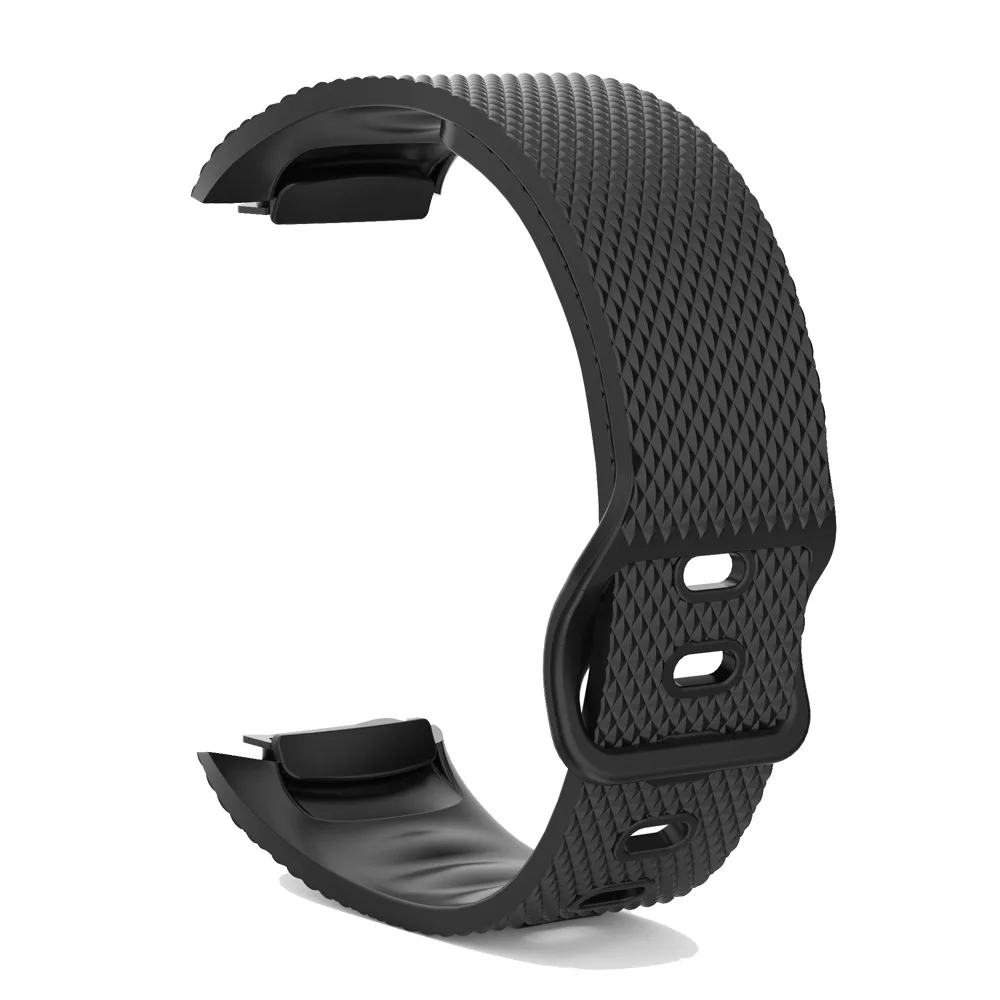 Умный браслет на запястье для samsung gear Fit 2 pro Watch силиконовый браслет для samsung gear Fit2 Pro SM-R360 R365 ремешок - Цвет: Black