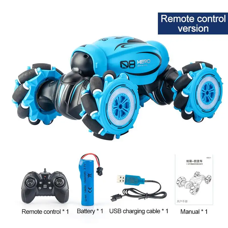 Радиоуправляемый автомобиль D876 1:16 4WD Индукционная музыкальная твист светильник
