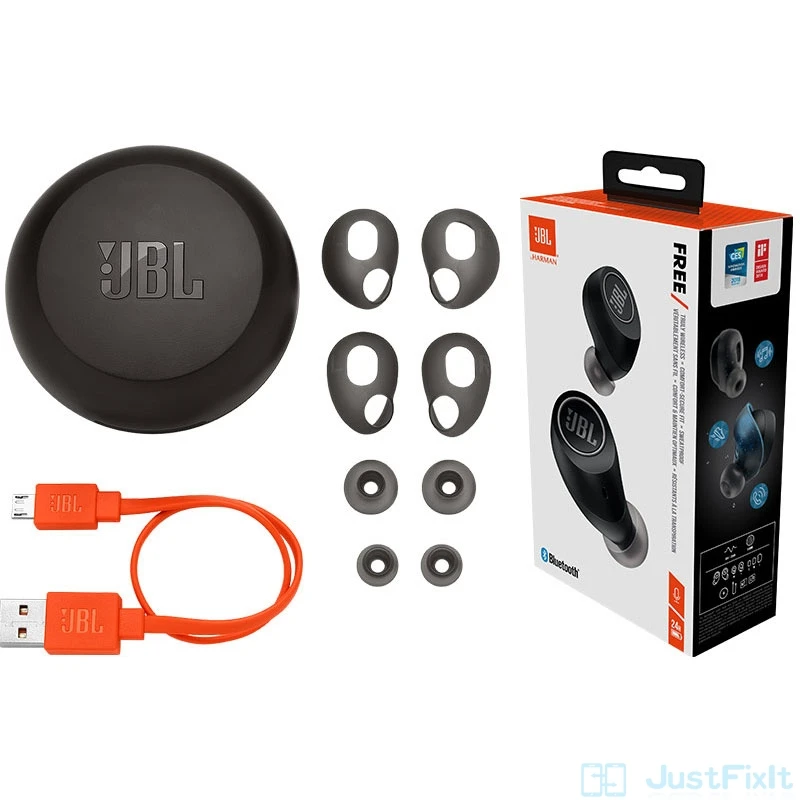 JBL Earphone Free TWS Stereo Earbuds Ture Wireless Bluetooth Sport Headphone Bass Headset Splashproof Handsfree with Mic