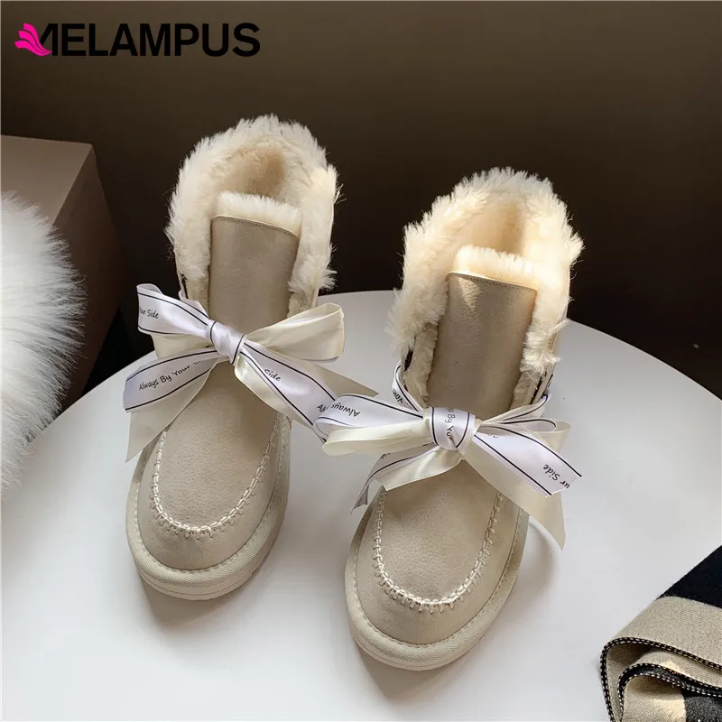 Зимние ботинки теплая женская зимняя обувь с плюшем на шнуровке квадратные