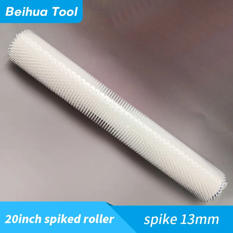 20inch Spiked Roller Cover 48cm no Frame Plastic Roller Head Self-leveling Screed Spike height 13mm/28mm Epoxy Floor Paint Tools paint roller rubber roller brush roller cement tool