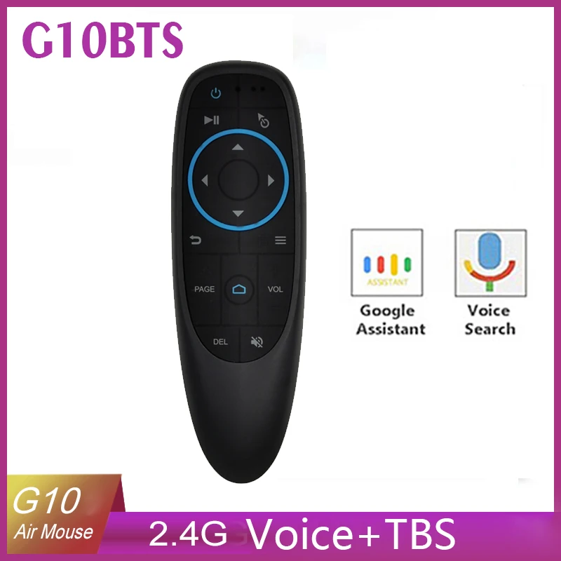 G10TBS умный голосовой пульт дистанционного управления 2 4G RF гироскоп с подсветкой