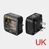 Digital Socket Tester  Smart LCD Outlet checker NCV Test Voltage Detector EU US UK Plug Ground Zero Line RCD Check 5