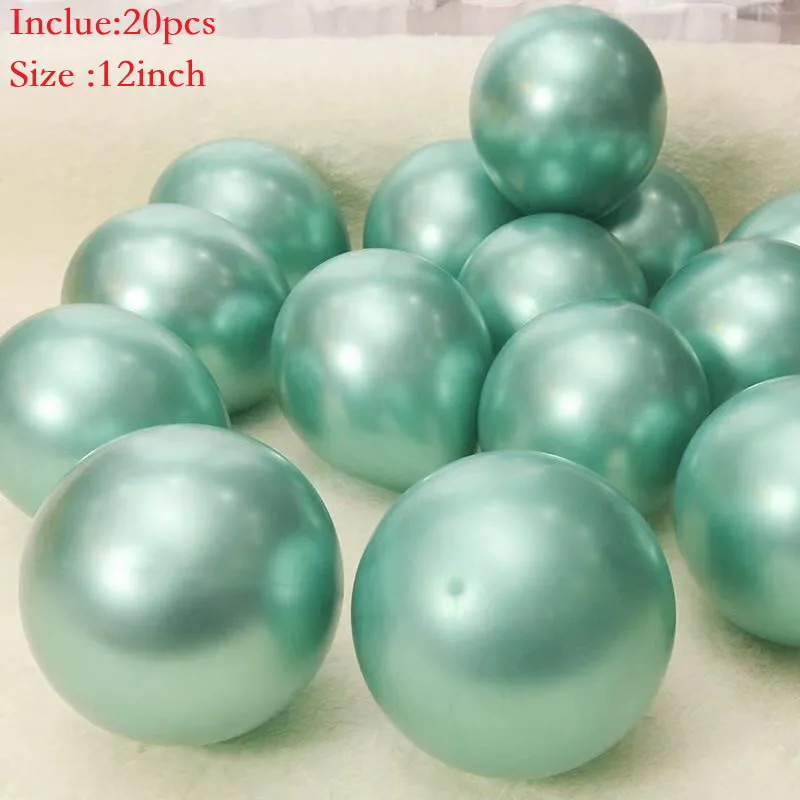 20pcs As Picture Вечерние поставки Русалочки с хвостом русалки воздушный шар гирлянда набор под морем вечерние Арка с воздушными шарами Baby Shower Girl декор для вечеринки в честь Дня Рождения - Цвет: 20pcs As Picture