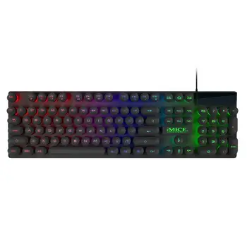 

IMICE AK-800 USB Wired Mechanical Feeling 104 Key RGB Backlit Game Keyboard