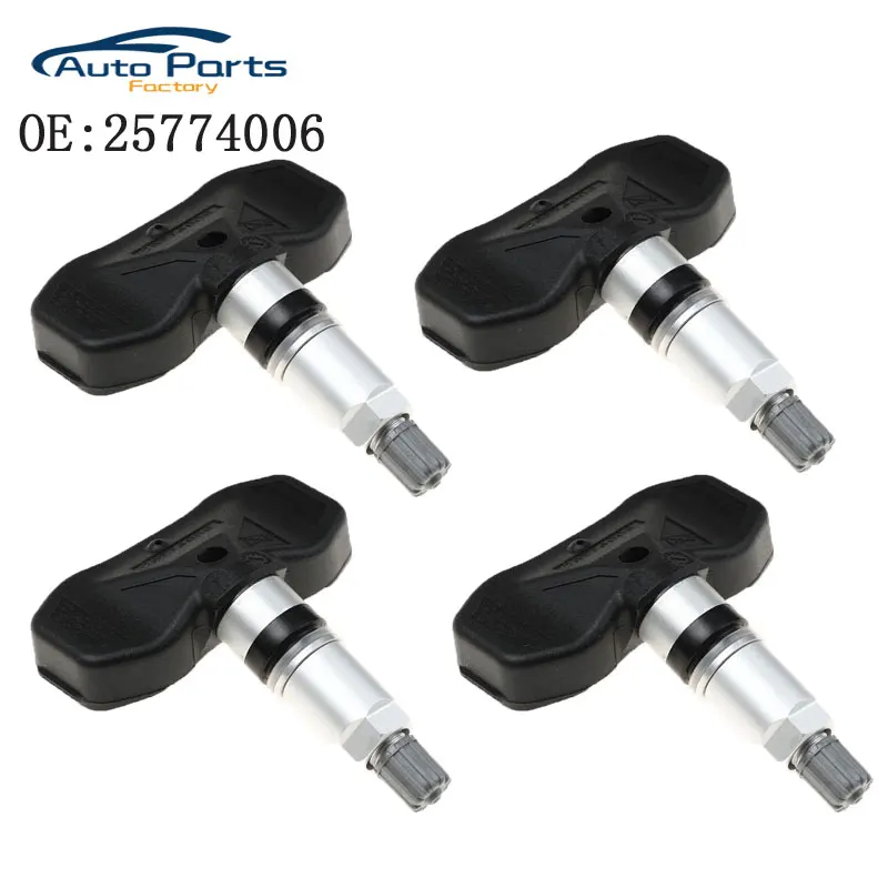 4 шт. Новый TPMS система контроля давления в шинах датчик для Cadillac Chevrolet GMC 25774006 315MHZ |