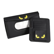 Держатель коробки ткани для автомобиля универсальный автомобильный солнцезащитный козырек коробка ткани крюк и петля коробка ткани Волшебная наклейка солнцезащитный козырек Tidying