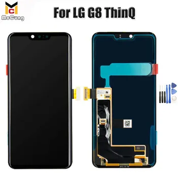 

LCD Display For LG G8 ThinQ G820QM G820V G820N G820UM Touch Screen Digitizer Assembly Replacement Black Pantalla G8thinq +Tools