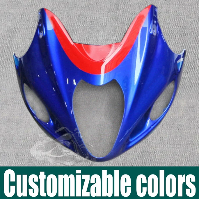 Подходит для GSX1300R Hayabusa 1999 - 2007 Передняя верхняя обтекательная фара Cowl Nose GSX-R1300 GSXR