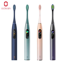Oclean X Pro – brosse à dents électrique sonique IPX7 pour adulte, brosse à dents ultrasonique à charge rapide automatique avec écran tactile