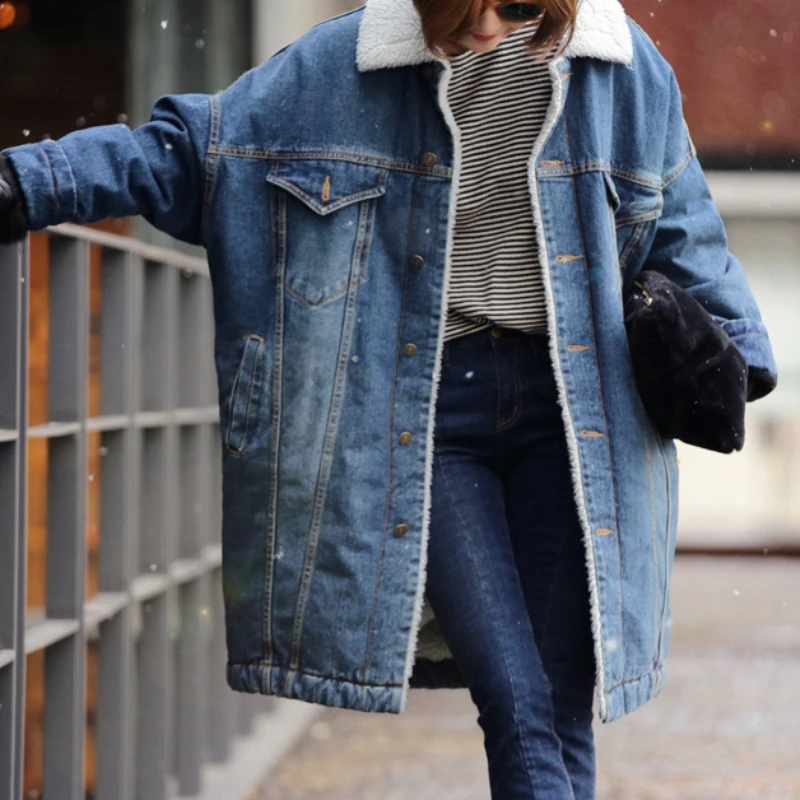 Abrigos forrados de lana para mujer, chaquetas informales cálidas de piel, cazadora de terciopelo, moda de otoño e invierno, novedad de 2021|chaquetas básicas| AliExpress